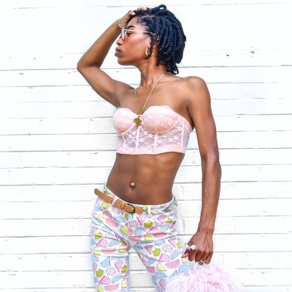 Forver 21 Pink Bustier 34C - Picture 1 of 3